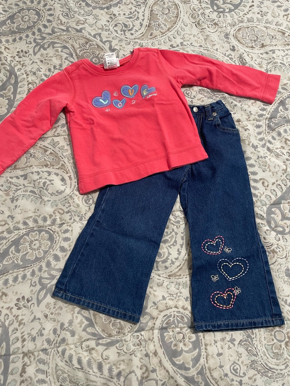 Vintage Oshkosh LOVE Outfit